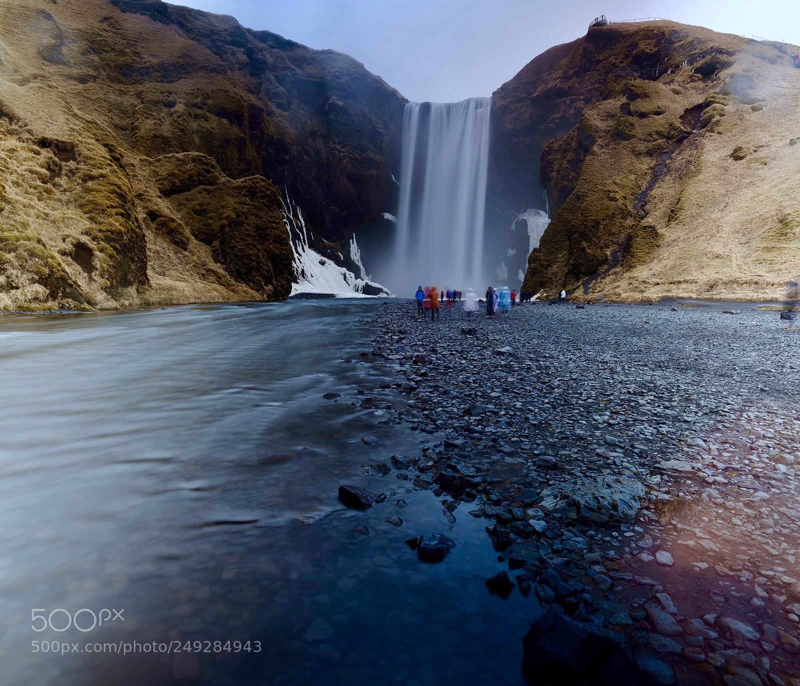 Fujifilm GFX 50S sample photo. Rainbow falls, iceland photography