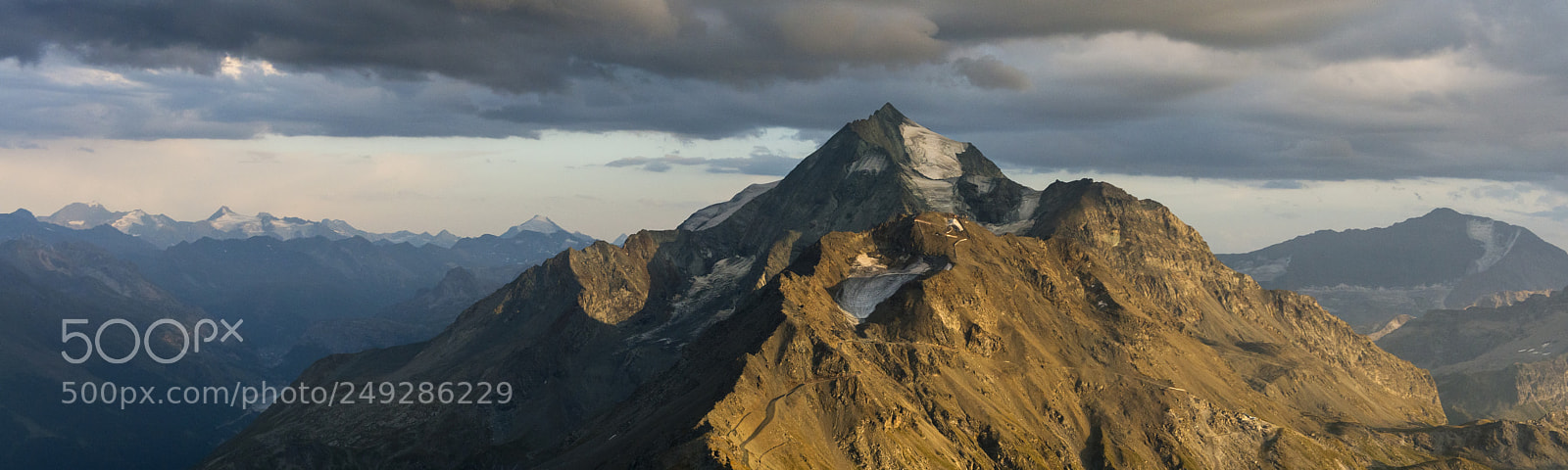 Nikon D800 sample photo. Aerial image at sunset photography