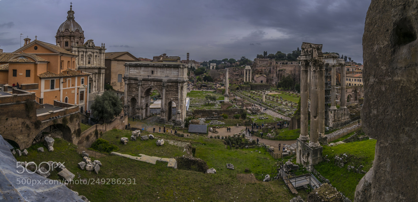 Nikon D3300 sample photo. Foro romano desde los photography