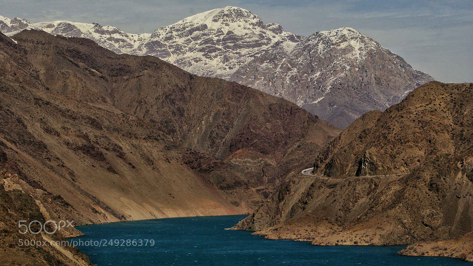 Sony Alpha DSLR-A200 sample photo. Tien shan mountains painted photography