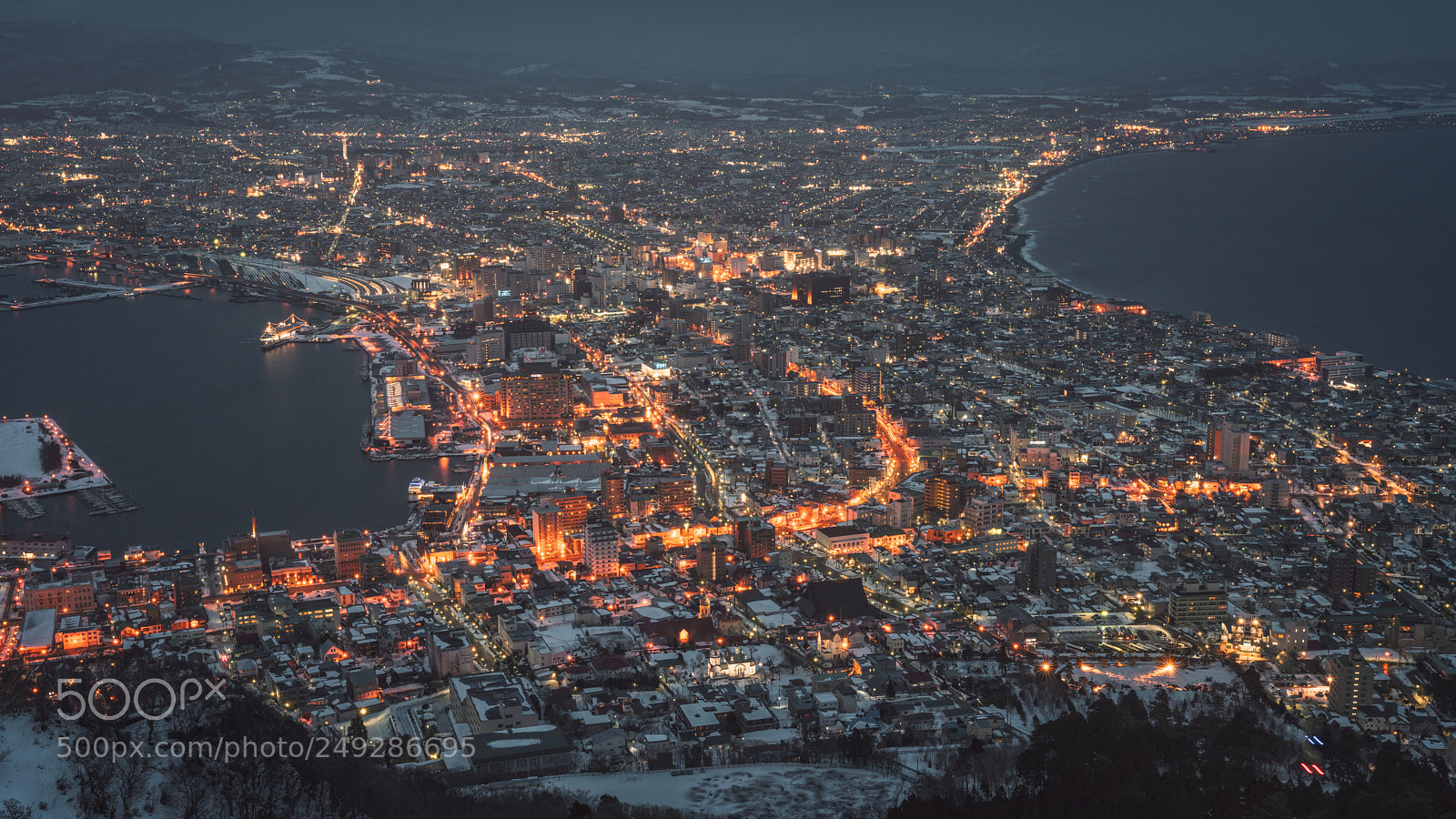 Sony a7R III sample photo. 函馆夜景 photography