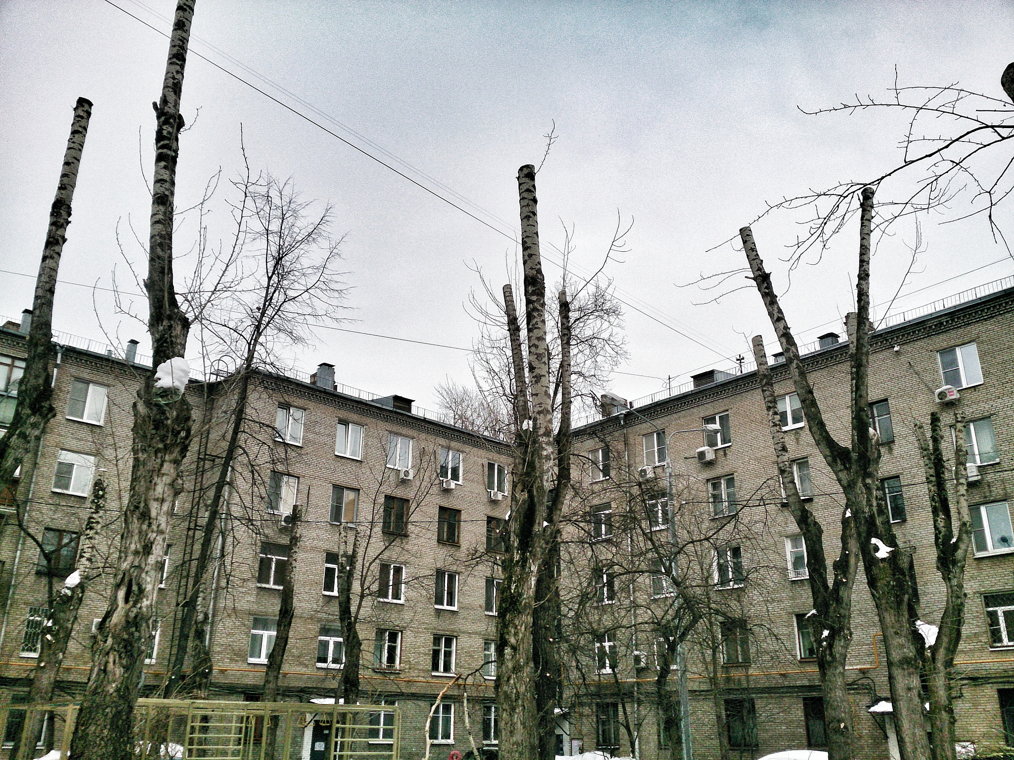 Sony Xperia ZR sample photo. Двор photography