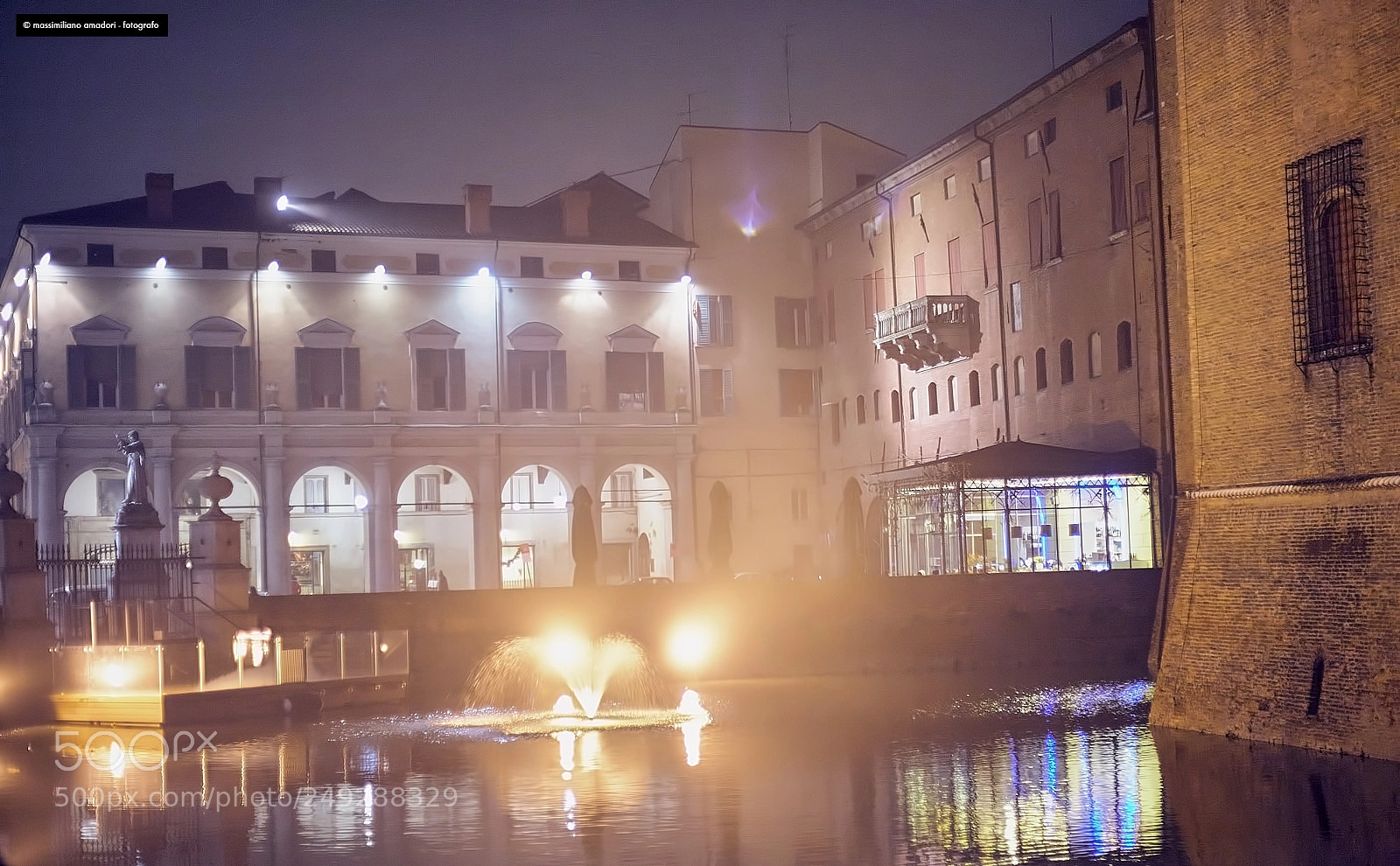 Canon EOS 5D sample photo. Ferrara e la nebbia photography