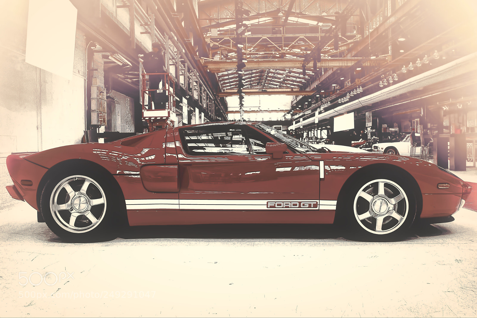 Sony a7R III sample photo. Ford gt right view photography