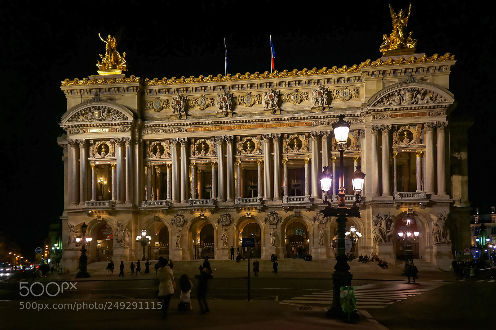 Sony Alpha NEX-5N sample photo. Palais garnier photography