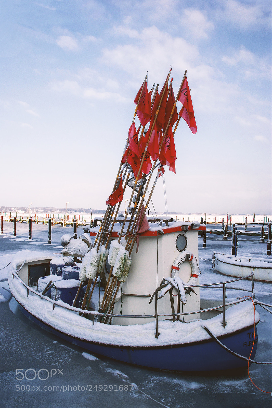 Nikon D80 sample photo. Fishermans boat // v.2 photography