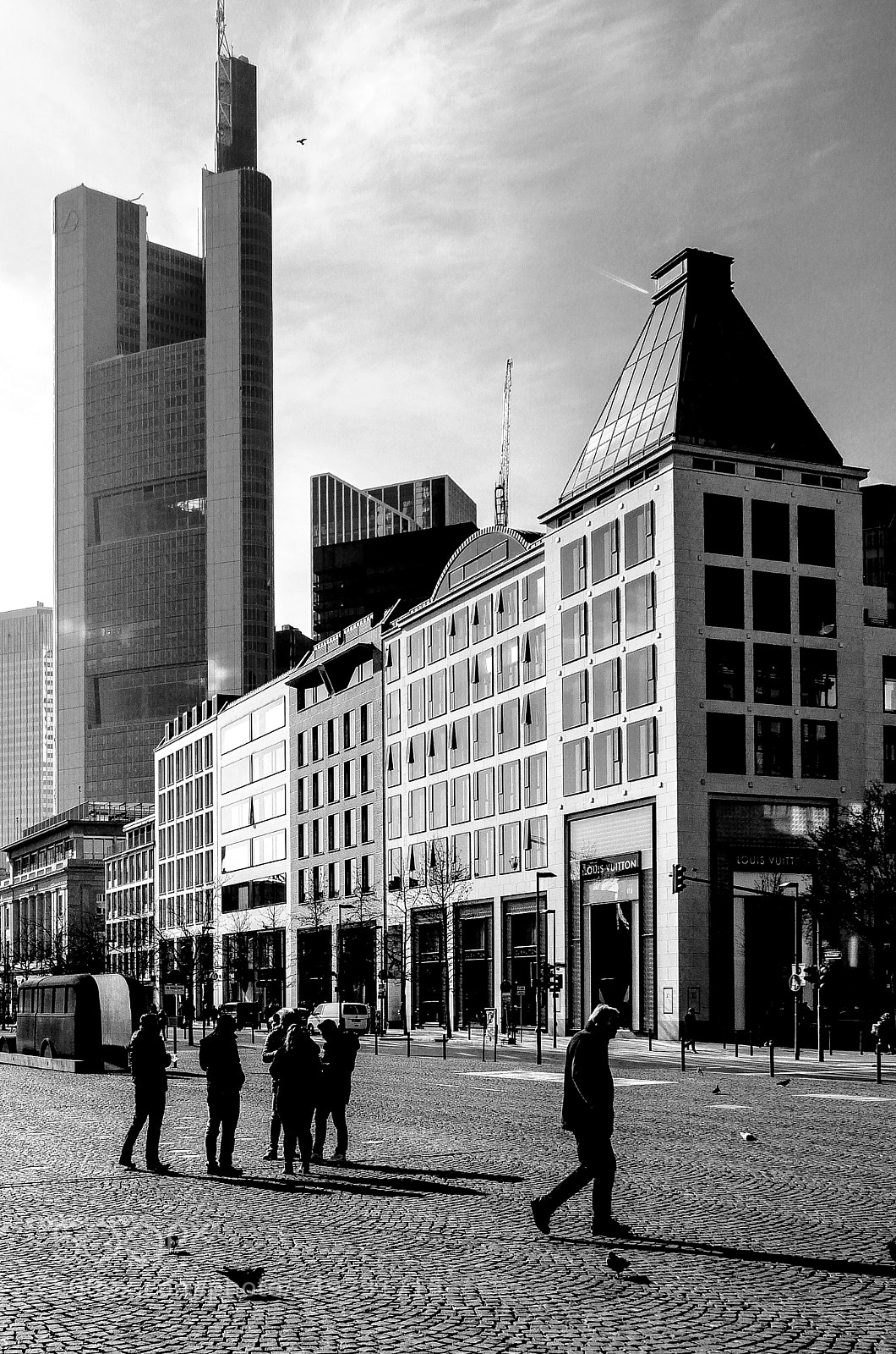 Panasonic Lumix DMC-LX100 sample photo. Frankfurt  goetheplatz photography