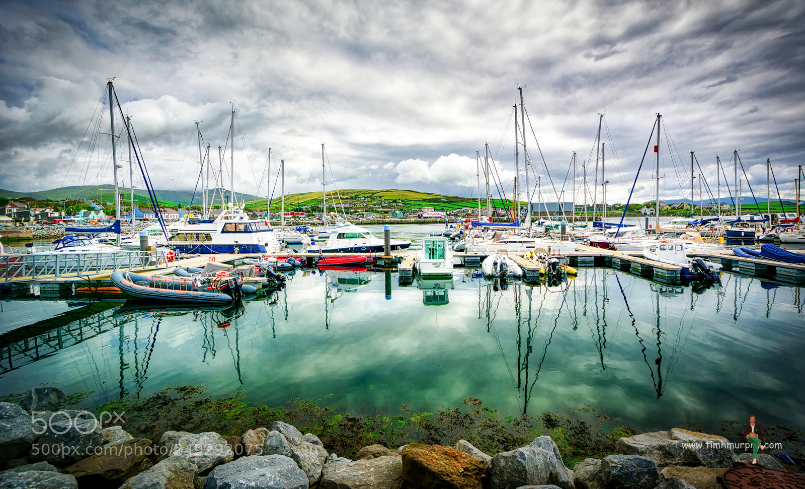 Nikon D7100 sample photo. Dingle harbour photography