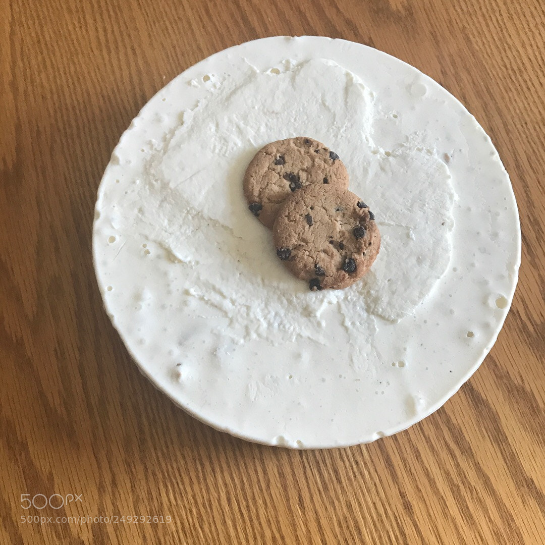 Apple iPhone 7 sample photo. Chocolate chip ice cream photography