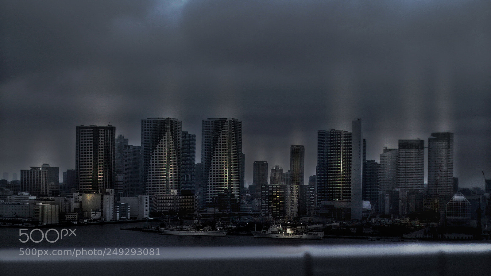 Canon EOS M sample photo. Dark city tokyo photography