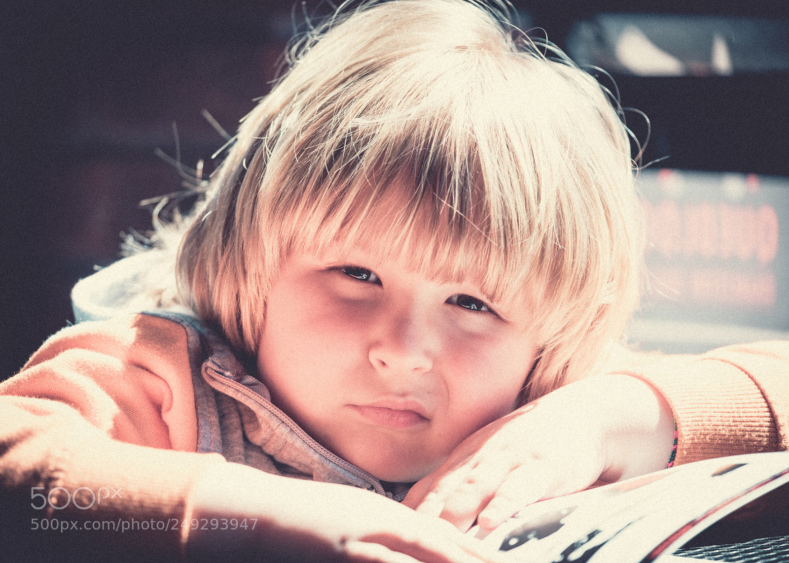 Fujifilm X-T2 sample photo. Grumpy kid photography
