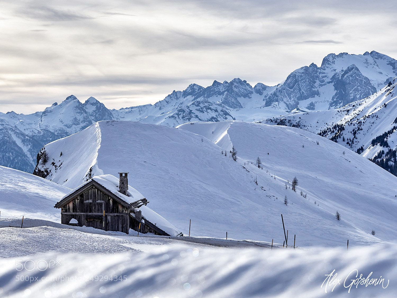 Olympus OM-D E-M1 Mark II sample photo. Winter landscapes on passo photography