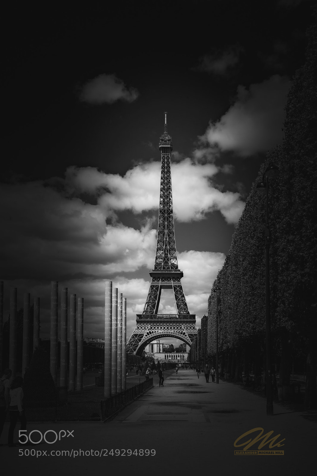 Nikon D3S sample photo. Eiffel photography