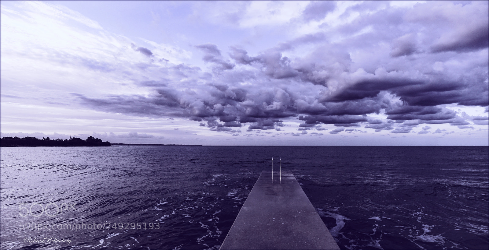 Sony a6000 sample photo. Purple clouds photography