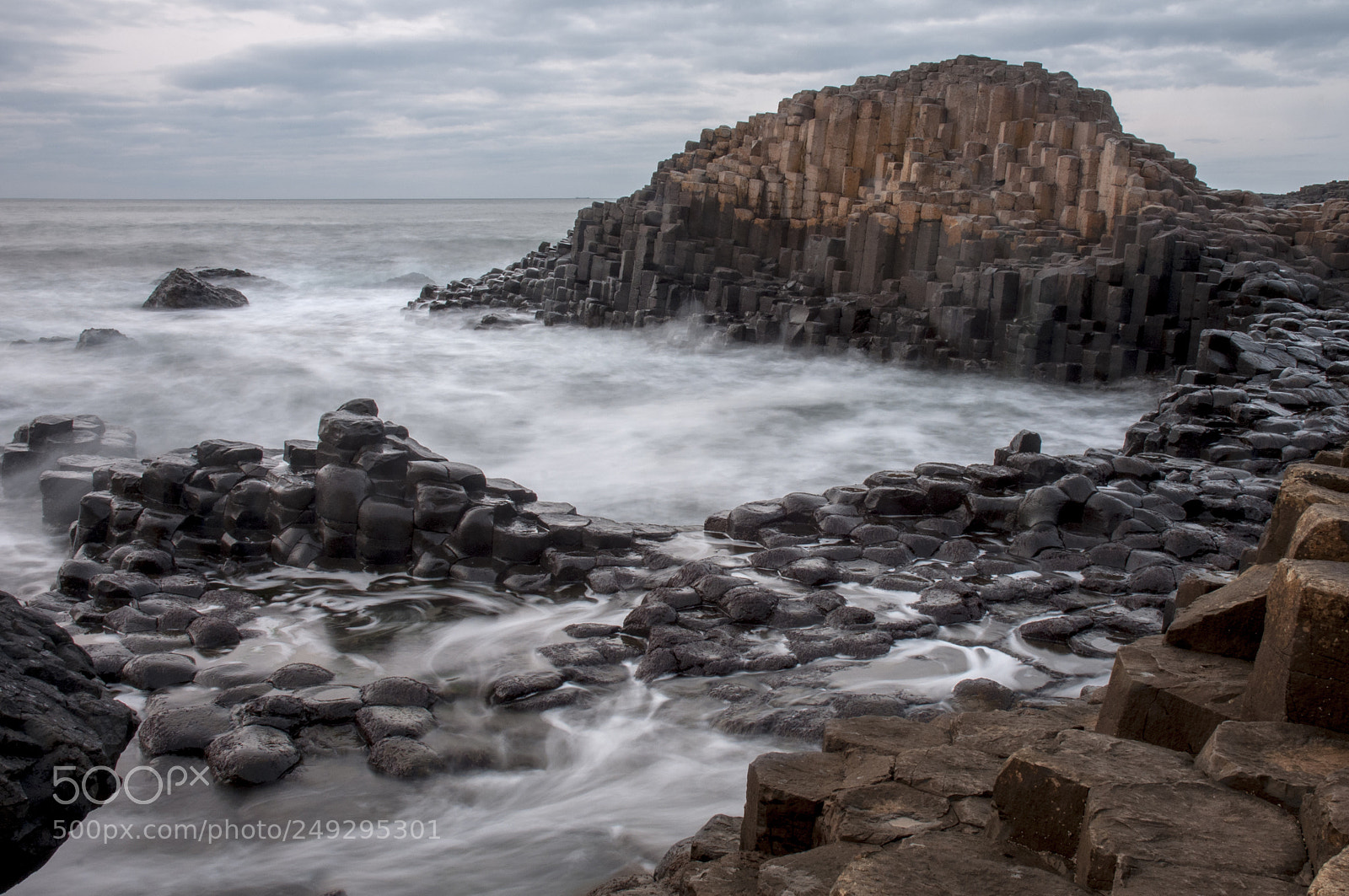 Nikon D300S sample photo. Giant's causeway long exposure photography