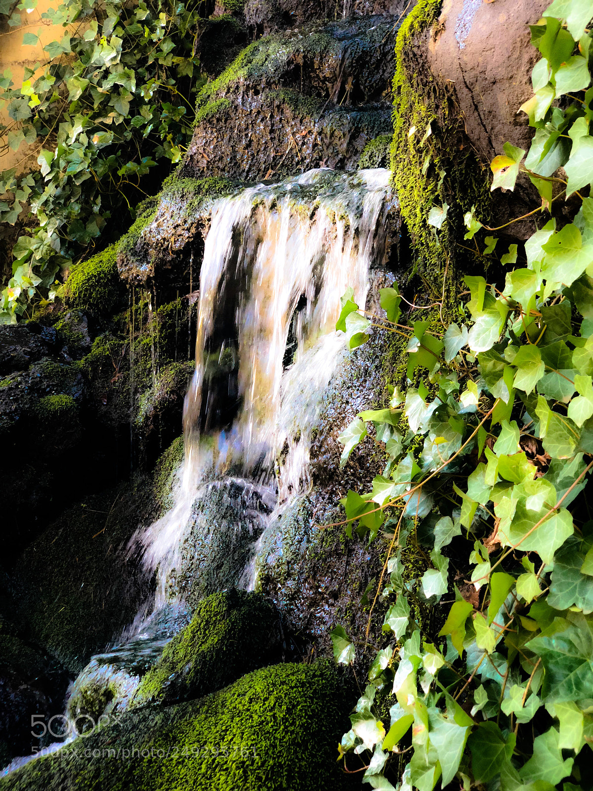 Apple iPhone X sample photo. Mini water fall photography