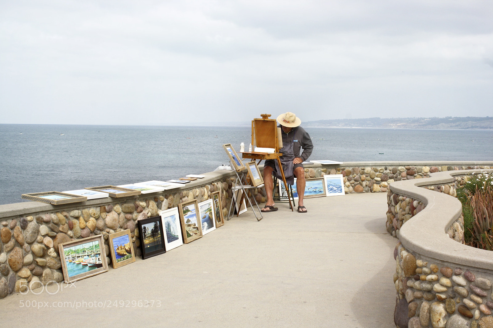 Canon EOS 1000D (EOS Digital Rebel XS / EOS Kiss F) sample photo. Painting oceanside photography