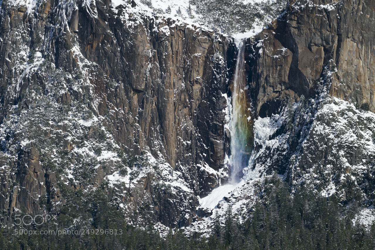 Sony a7R II sample photo. Rainbow falls photography