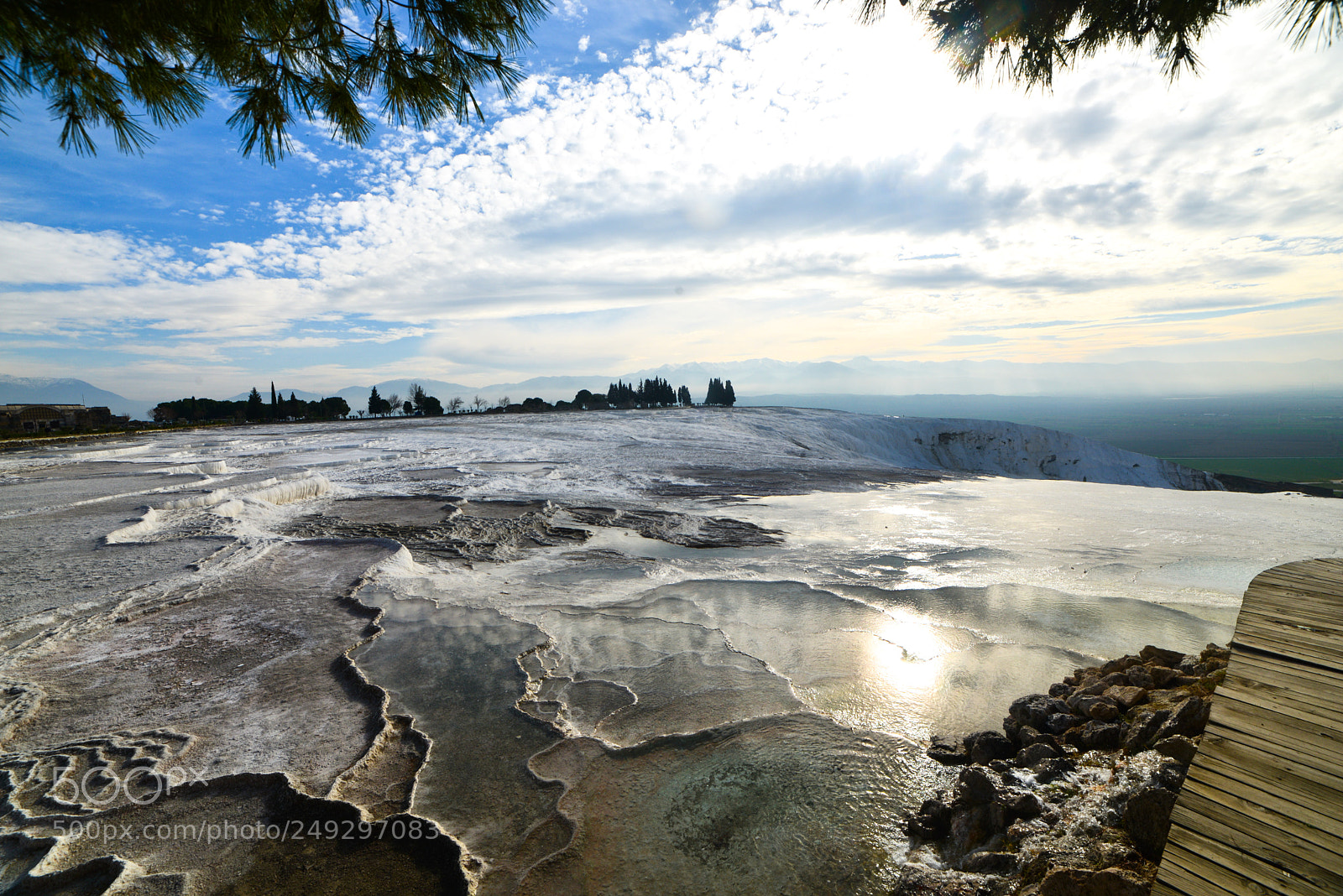 Nikon D610 sample photo. Sunset in pamukkale photography