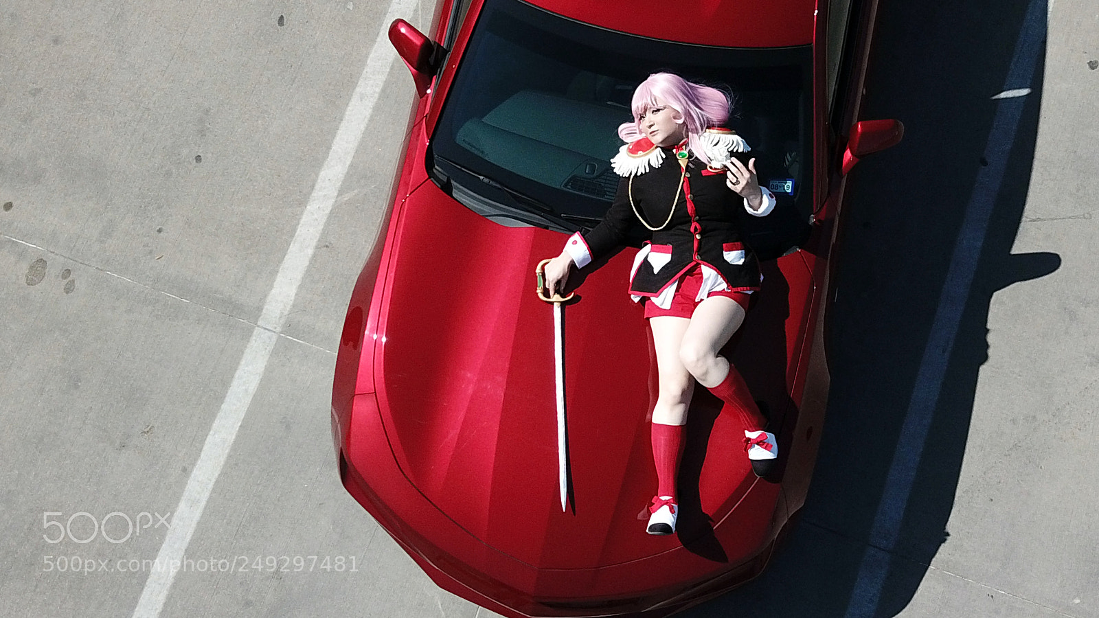 DJI FC220 sample photo. Revolutionary girl anime cosplay photography