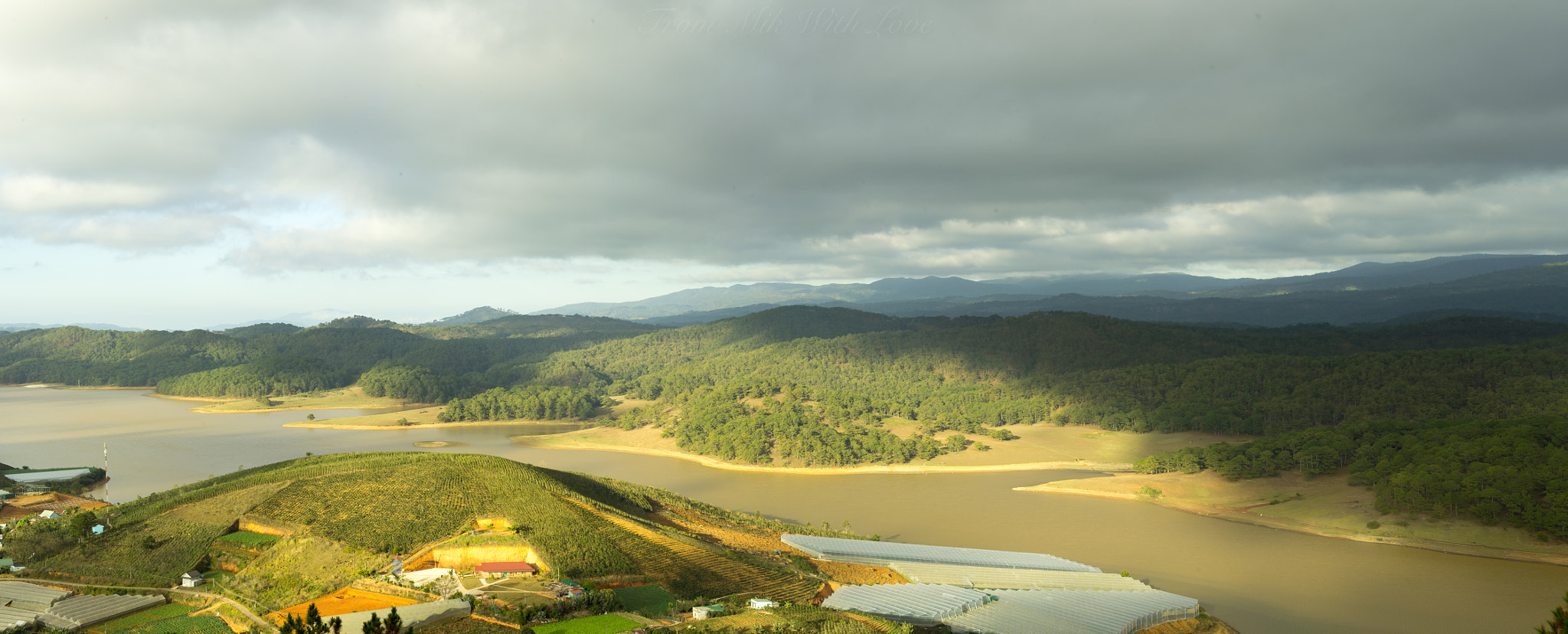 Phase One IQ260 sample photo. The golden river photography