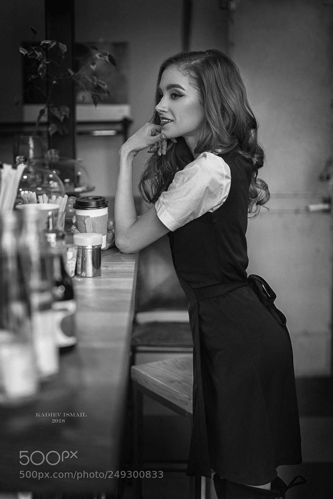 Sony a7 sample photo. In the cafe photography