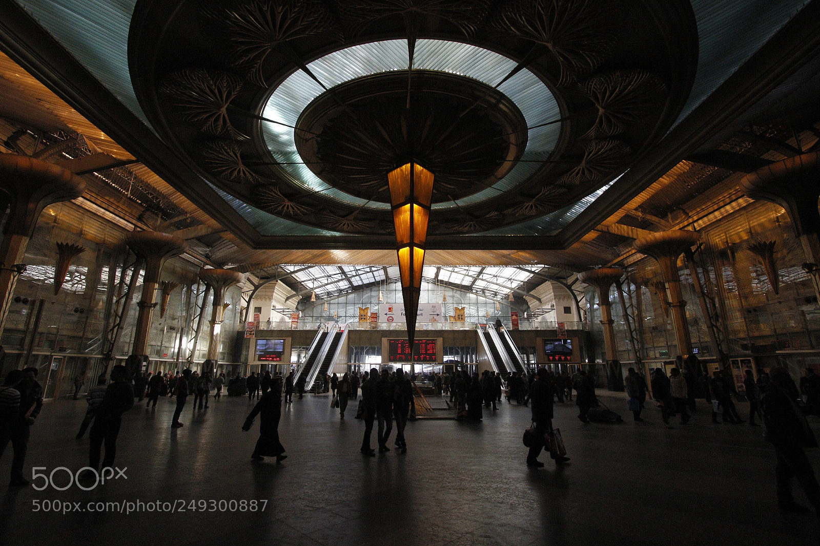 Canon EOS 7D sample photo. Ramses railway station in photography