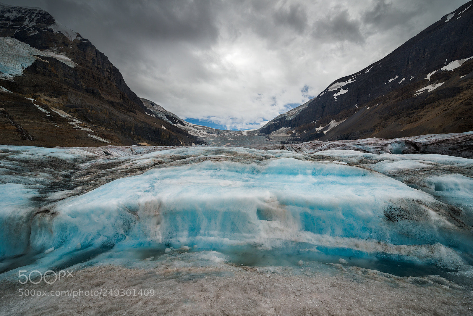 Nikon D800 sample photo. Athabasca glacier photography