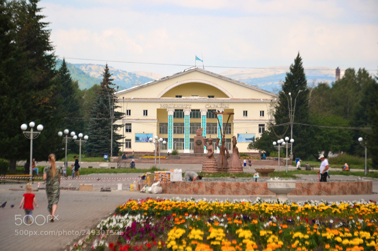 Nikon D3100 sample photo. Palace of culture, ridder photography
