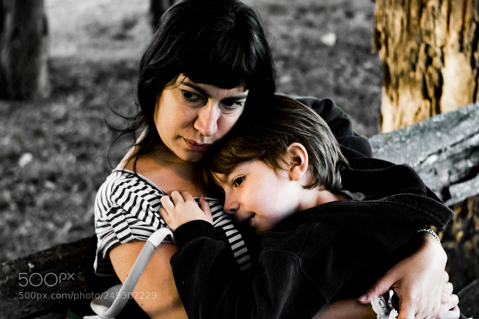 Nikon D3400 sample photo. Abrazo de madre e photography