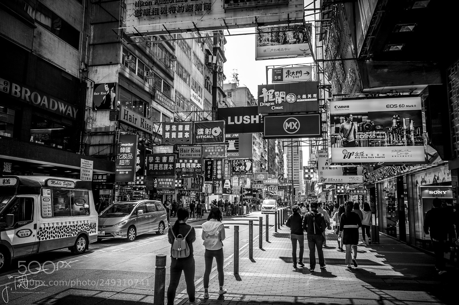 Canon EOS 5D Mark IV sample photo. Hong kong street view photography