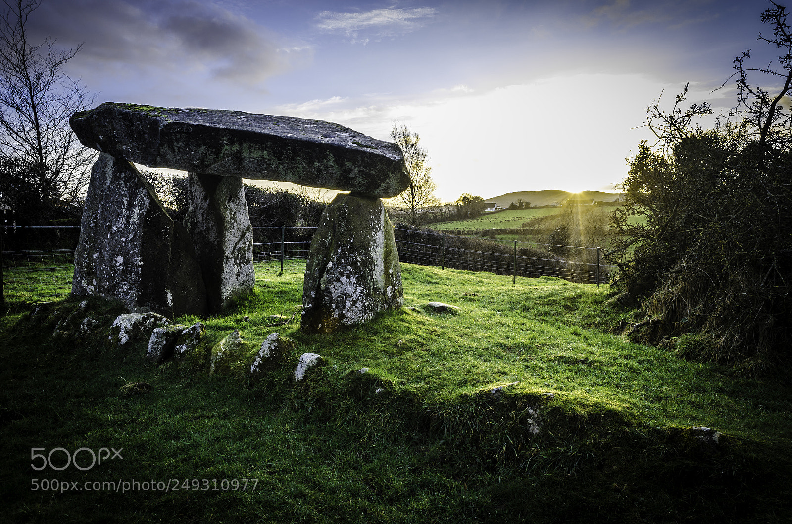 Nikon D5100 sample photo. Ballykeel dolmen newry photography