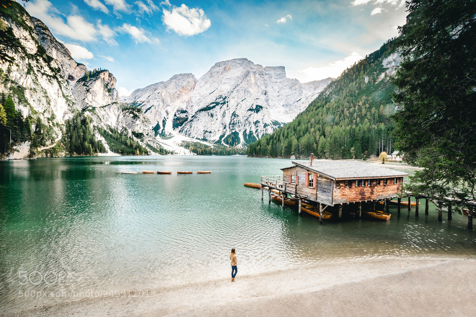 Sony a6500 sample photo. Lago di braies photography