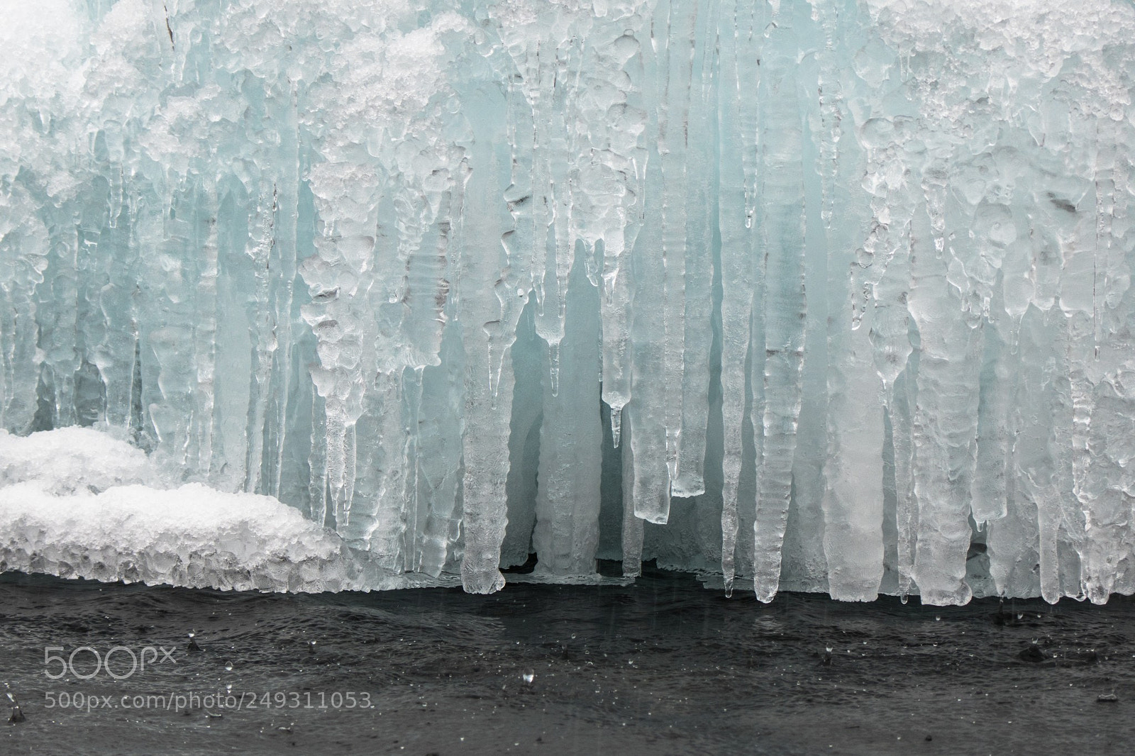 Panasonic DMC-TZ101 sample photo. Ice photography