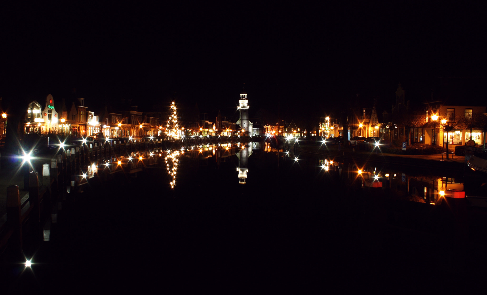 Canon EF-S 18-55mm F3.5-5.6 II sample photo. Lemmer nacht photography