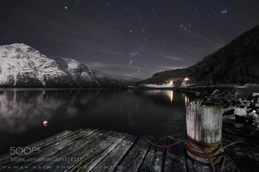 Nikon D5500 sample photo. Winter night sky photography