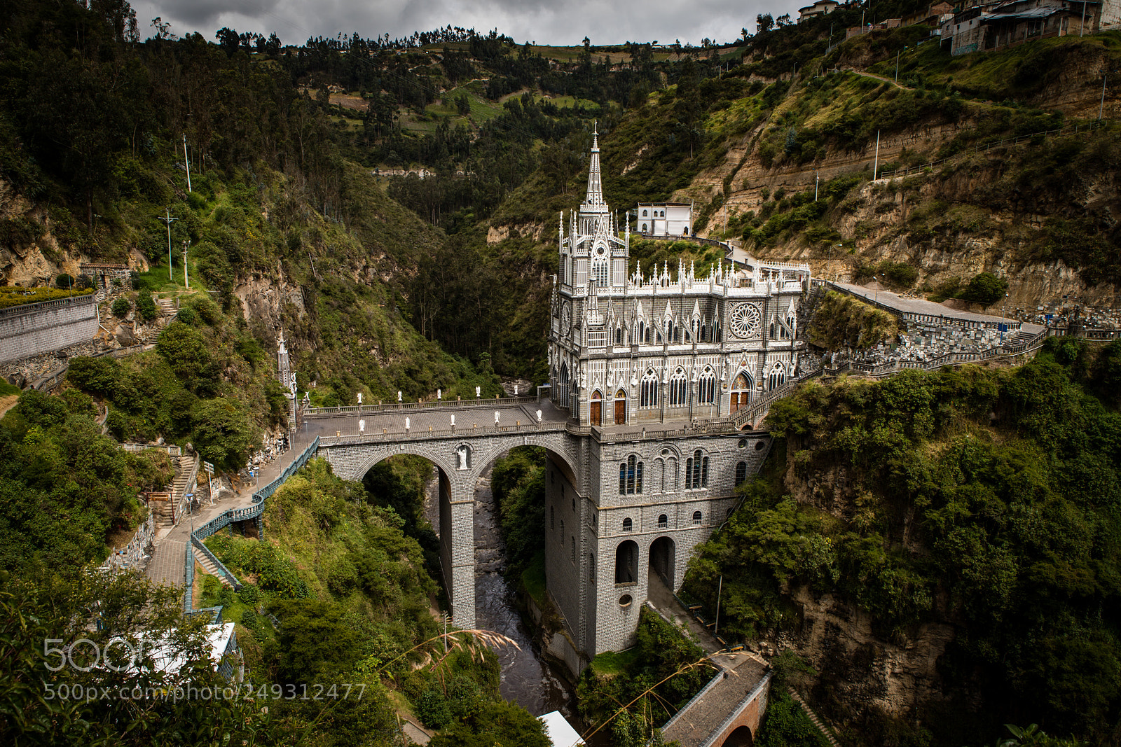 Canon EOS 6D Mark II sample photo. Las lajas sanctuary, ipiales photography