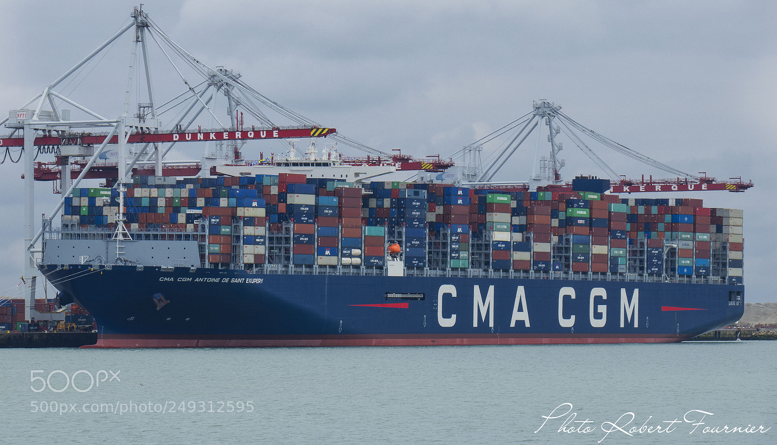 Canon PowerShot G3 X sample photo. Cma cgm antoine de photography