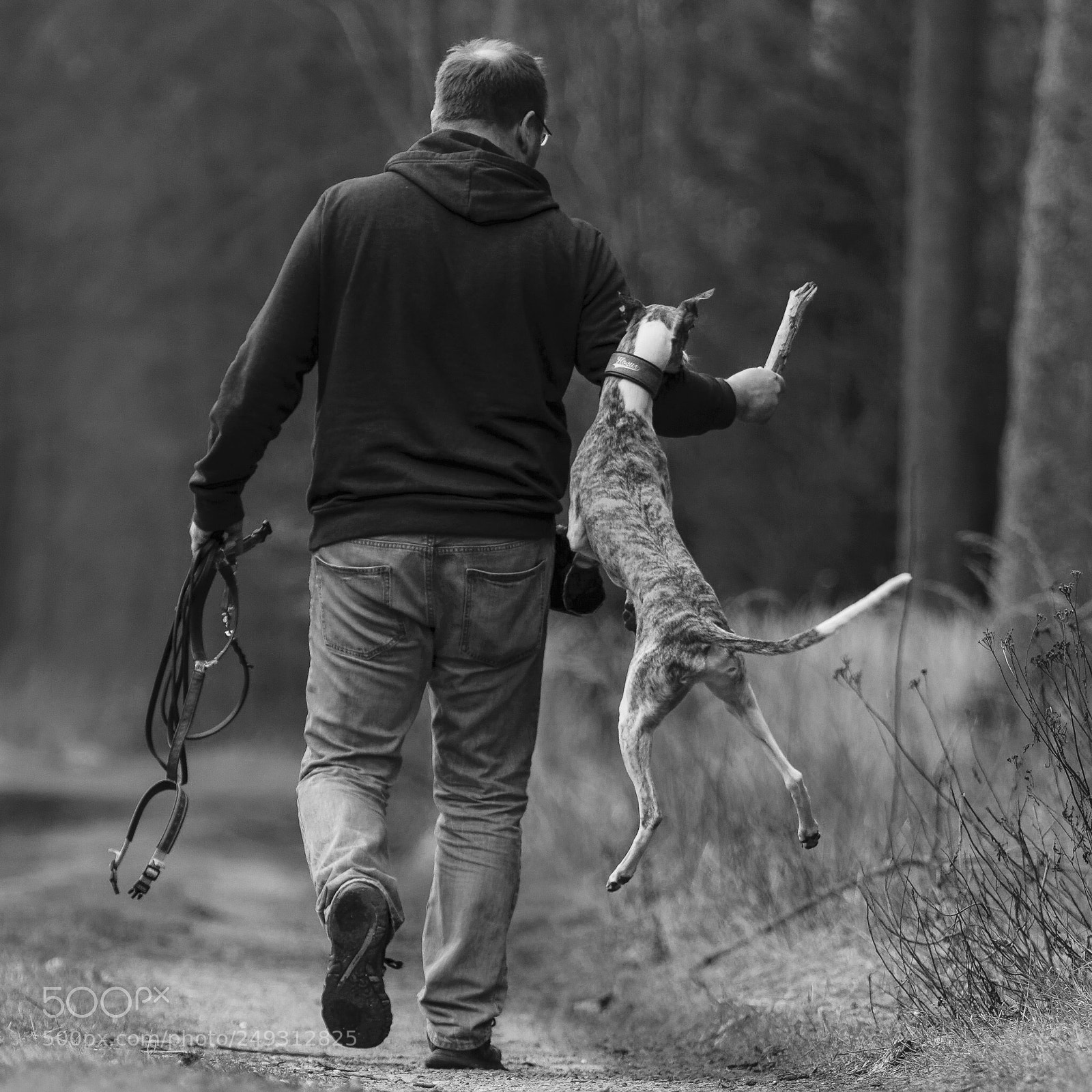 Canon EOS 7D Mark II sample photo. Man and dog photography