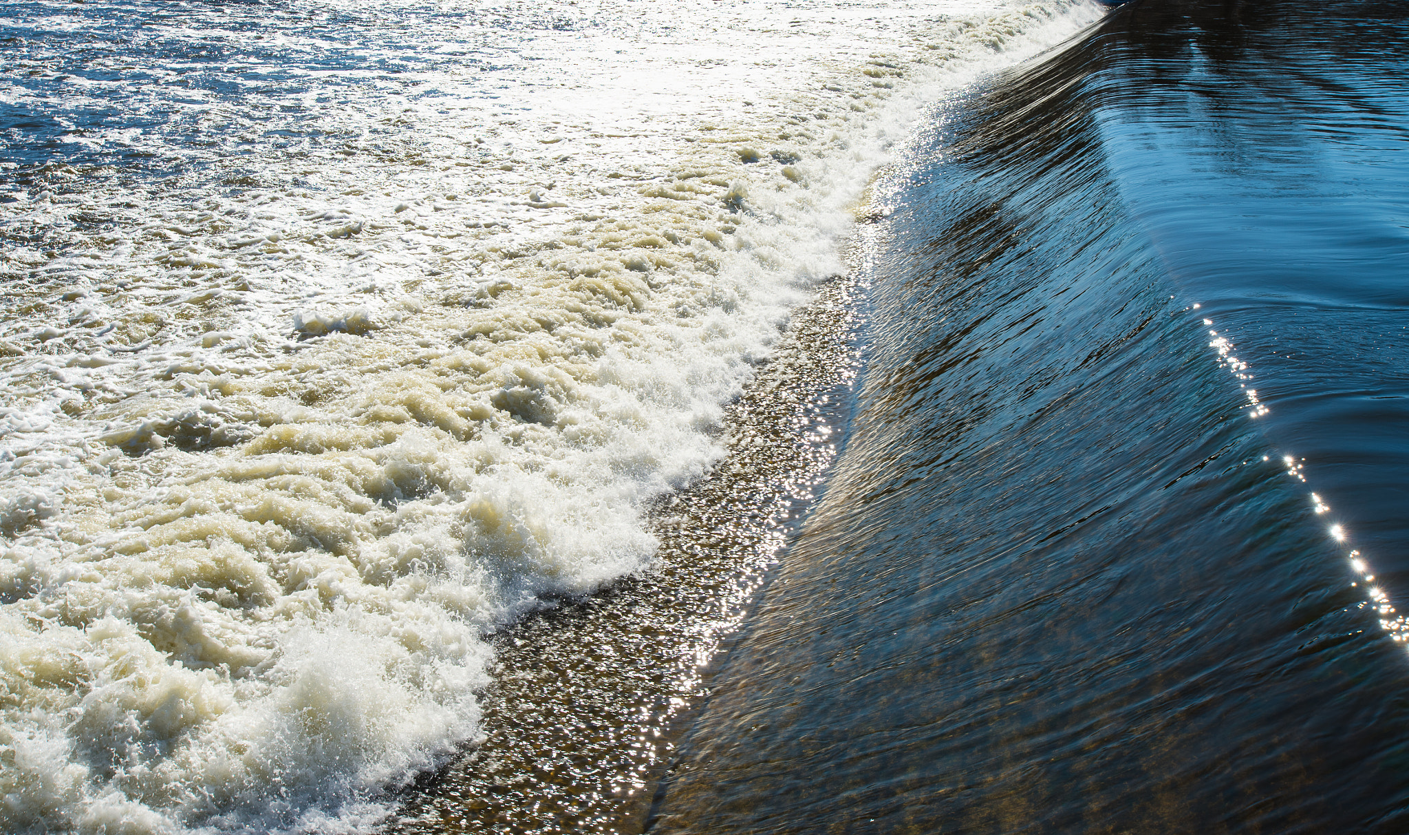 Nikon D4 sample photo. Small waterfall photography