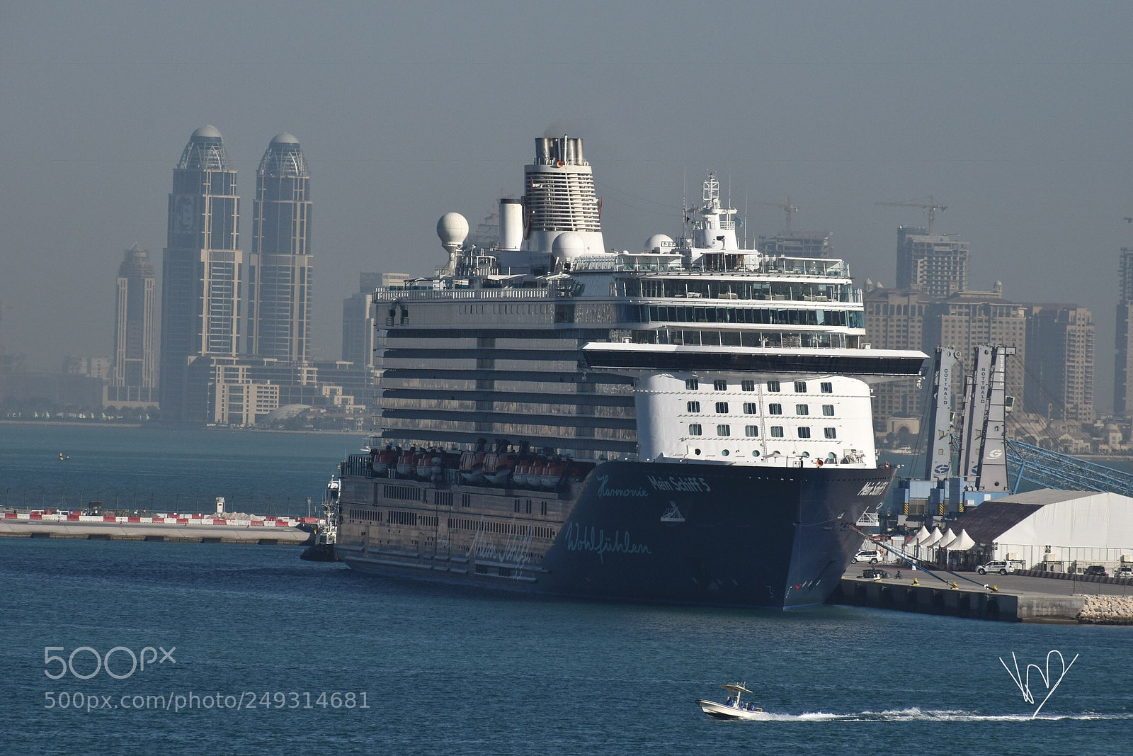 Nikon D5600 sample photo. Ship docked photography