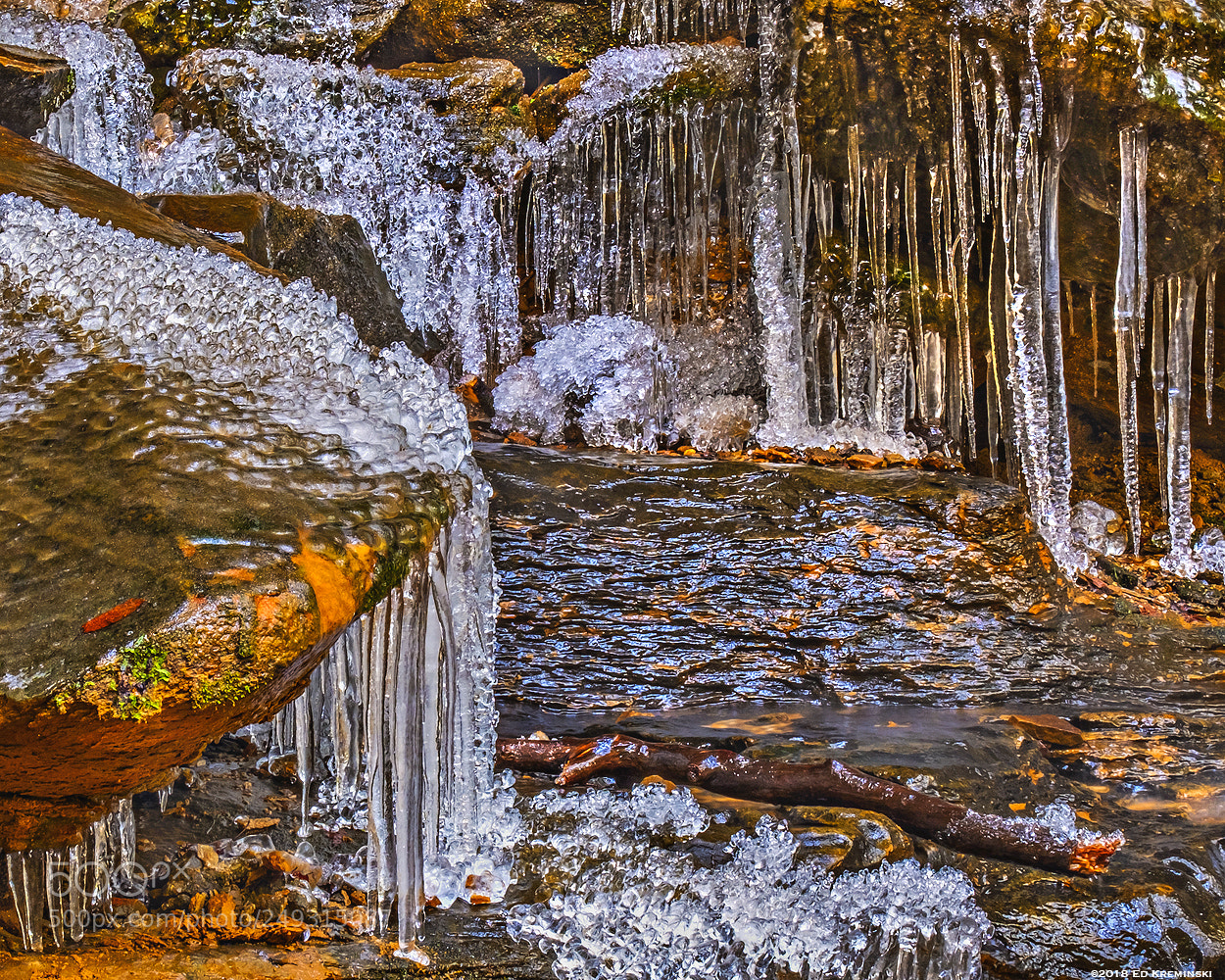 Fujifilm X-T2 sample photo. Last visit to ice photography