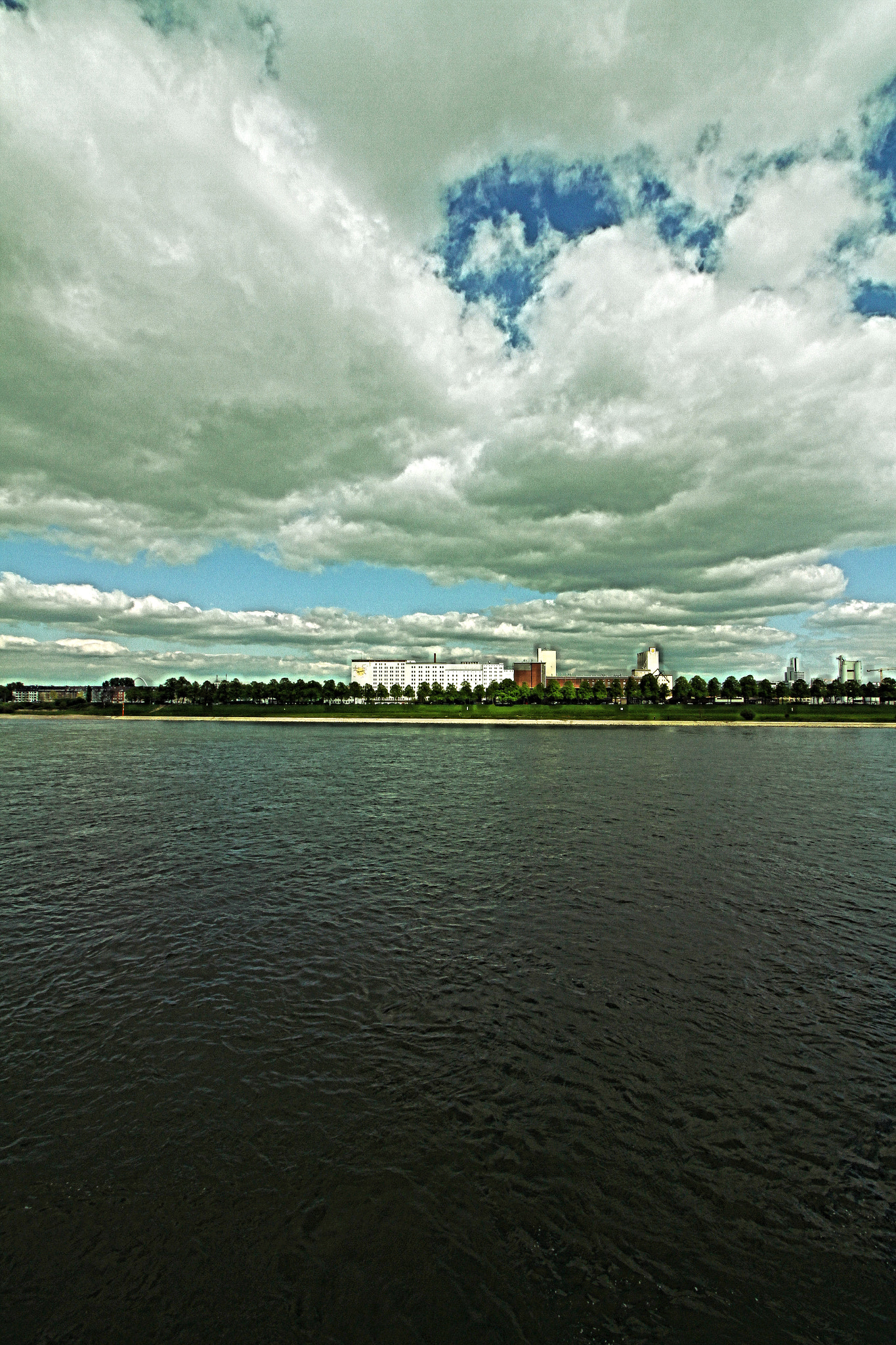 Canon EOS 7D sample photo. Rhein panorama photography