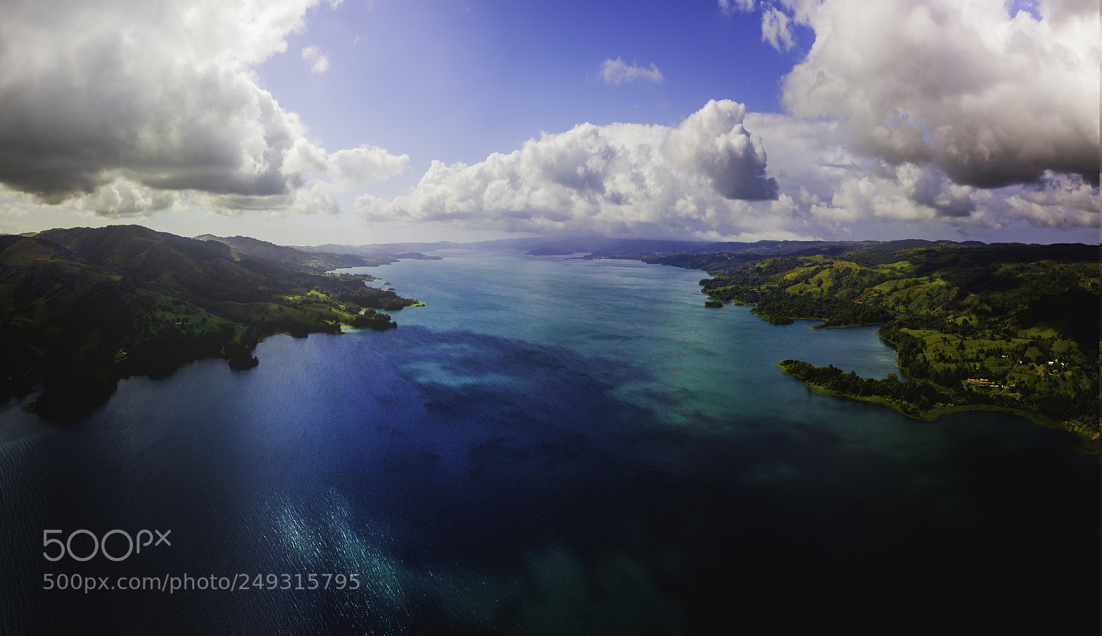 DJI FC220 sample photo. Lake arenal photography