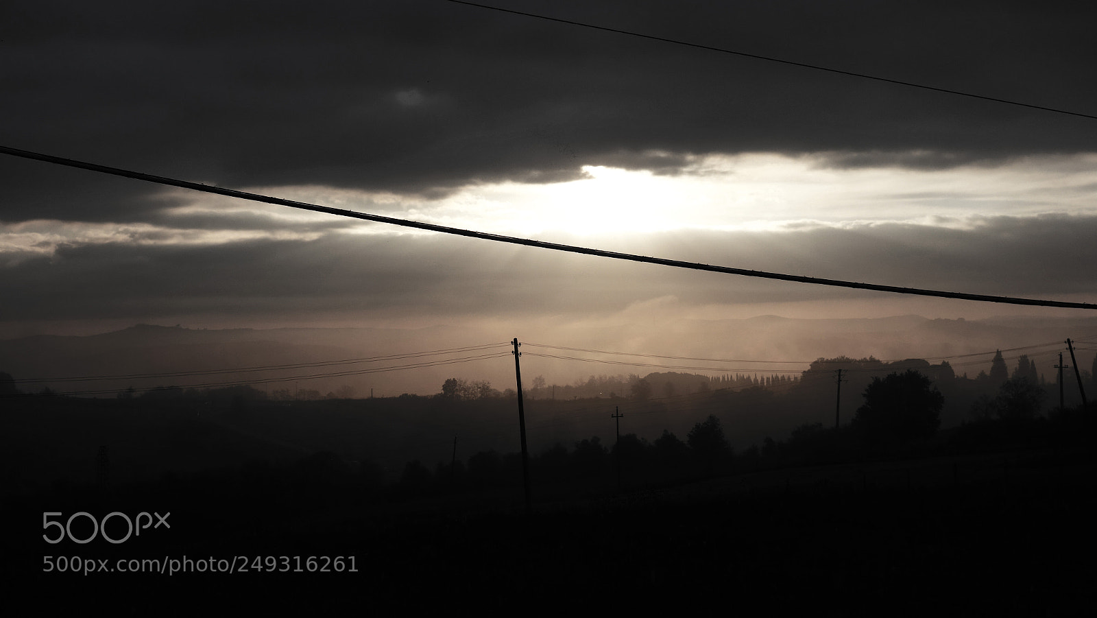 Sony Cyber-shot DSC-RX100 sample photo. Misty tuscany photography