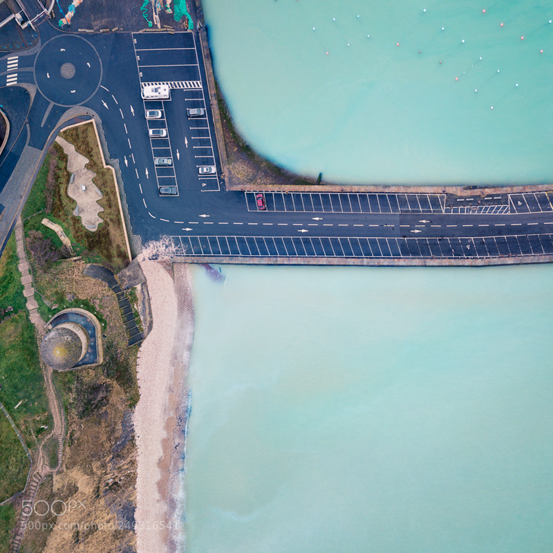 DJI FC220 sample photo. L'entr e du port photography