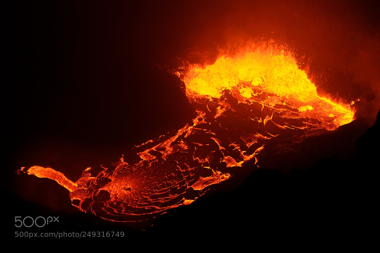 Fujifilm X-T1 sample photo. Everflowing lava photography