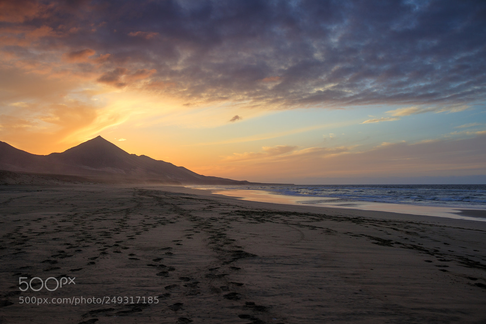 Canon EOS M5 sample photo. Sunset at cofete photography
