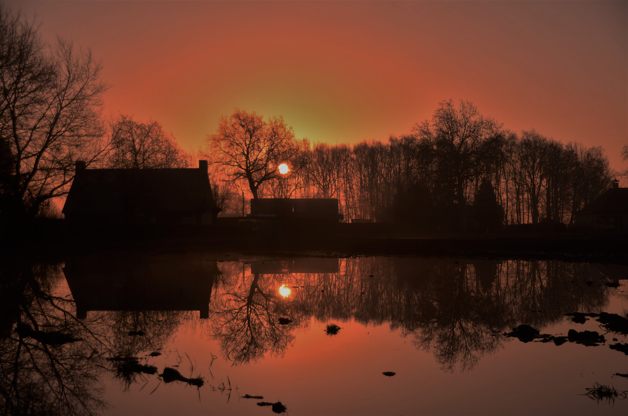 Nikon D7000 sample photo. Double sunrise photography