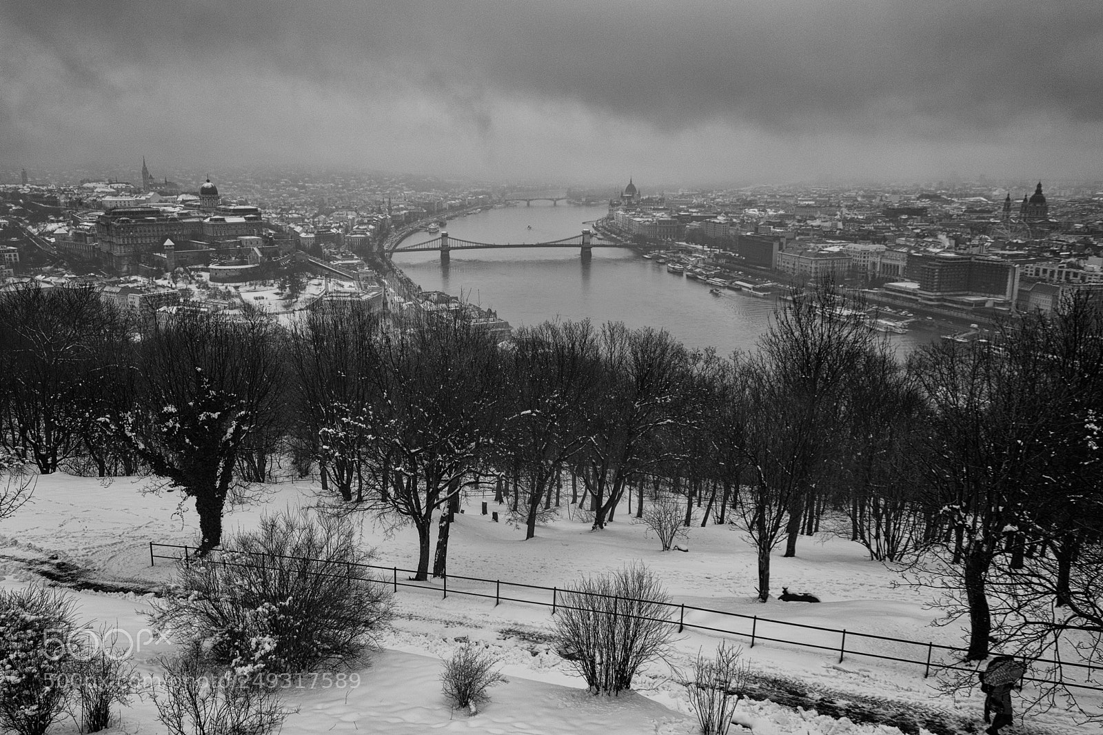 Nikon D5200 sample photo. Budapest in winter photography